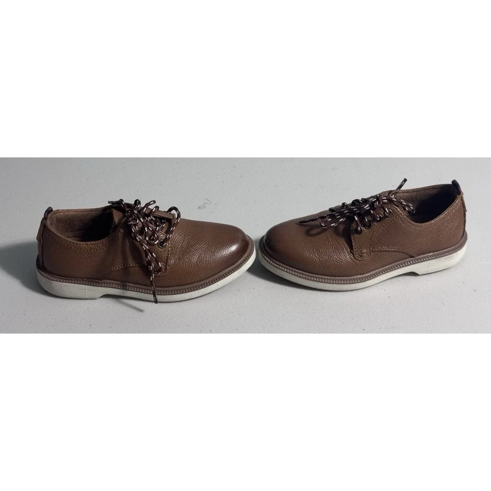 Florsheim Boys Size 10M Shoes Genuine Leather Supacush Formal Oxford 16630-221